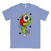 Colony Blue Zombie Hand with Eyeball Classic Tee - texasbilliewilder