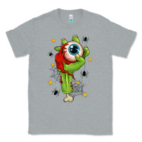 Heather Grey Zombie Hand with Eyeball Classic Tee - texasbilliewilder