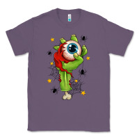 Lavender Zombie Hand with Eyeball Classic Tee - texasbilliewilder