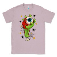 Lilac Zombie Hand with Eyeball Classic Tee - texasbilliewilder