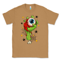 Toasted Coconut Zombie Hand with Eyeball Classic Tee - texasbilliewilder