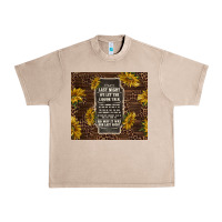 French Oak we let the liquor talk with sunflowers Urban Heavy Tee - TumblerDesignByShophia