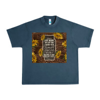 Midnight Navy we let the liquor talk with sunflowers Urban Heavy Tee - TumblerDesignByShophia