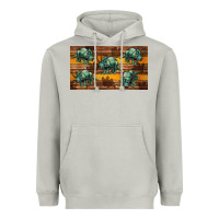 Moon Dust dinosaur triceratops sippy cup Heavyweight Hoodie - Artiststas