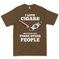Funny Cigar Accessories Gift Set Cigar Lover Smokers Party Premium Tee | Teevron