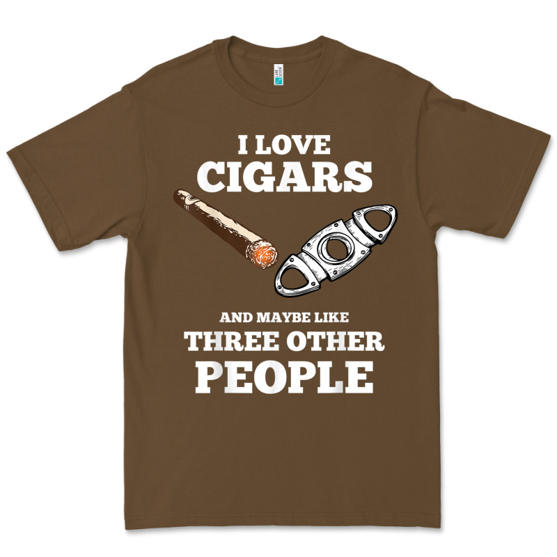 Funny Cigar Accessories Gift Set Cigar Lover Smokers Party Premium Tee by minhPixels | Teevron