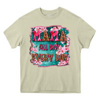 Mossy mama all day everyday Heavy Core Tee - LillyAllenDesigns