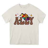 Cream ally Heavy Core Tee - JahusDesignShop