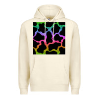 Sandshell cow glitter seamless pattern Premium Hoodie - BundleAndBundleShop