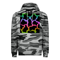 Slate Camo cow glitter seamless pattern Premium Hoodie - BundleAndBundleShop
