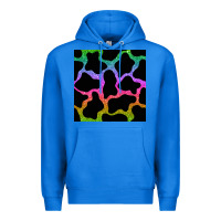 True Royal cow glitter seamless pattern Premium Hoodie - BundleAndBundleShop