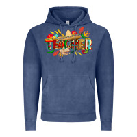 Vintage Denim cinco de mayo teacher Vintage Hoodie - CowGirlArtShop