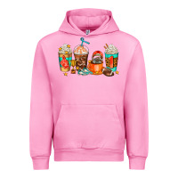 Fuchsia Pink American football coffee cups Urban Hoodie - AdoDesignShop