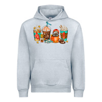 Heather Grey American football coffee cups Urban Hoodie - AdoDesignShop