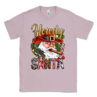 Lilac Howdy Santa Classic Tee - NancyCooperArtShop