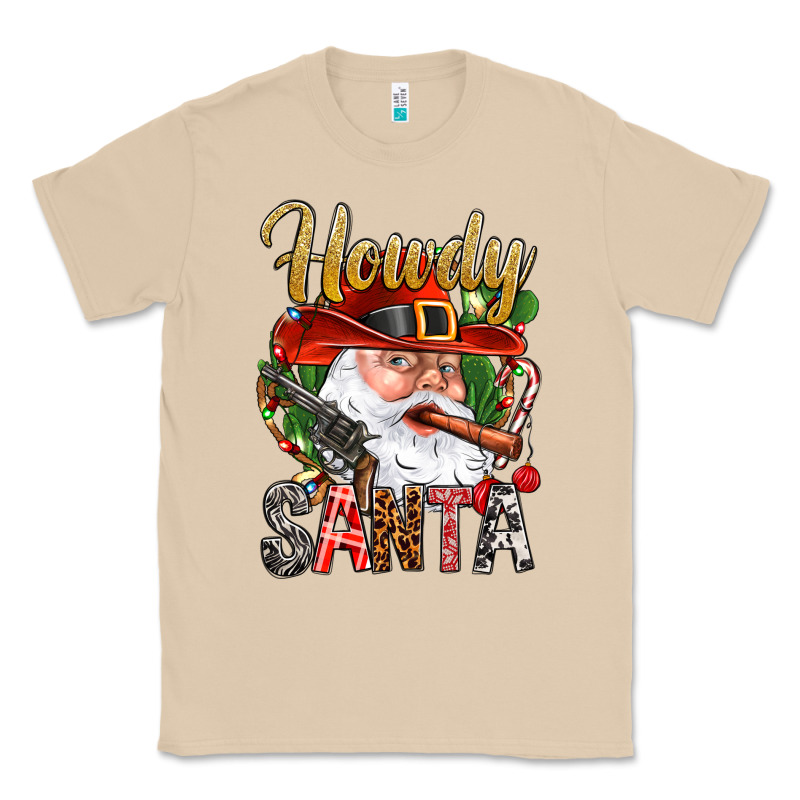 Howdy Santa Classic Tee by NancyCooperArtShop | Teevron