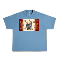 Pebble Blue cartoon wizards Urban Heavy Tee - TumblerDesignByShophia