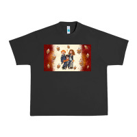 Pigment Black cartoon wizards Urban Heavy Tee - TumblerDesignByShophia