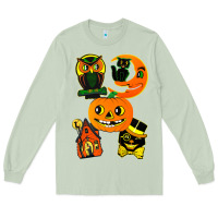 Matcha Vintage Halloween Long Sleeve Tee - minhPixels