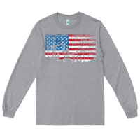 Heather Grey Oil Rig Worker Roughnecks Oilfield Man Gift American Long Sleeve Tee - minhPixels