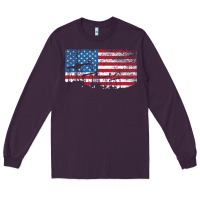 Plum Oil Rig Worker Roughnecks Oilfield Man Gift American Long Sleeve Tee - minhPixels