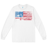 White Oil Rig Worker Roughnecks Oilfield Man Gift American Long Sleeve Tee - minhPixels