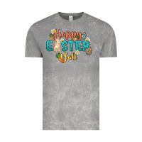 Cloud Rock Happy Easter y'all Easter Day Vintage Tee - HowdyJamesFarm