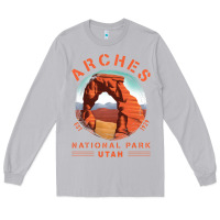 Moon Dust Cool Arches National Park Utah Long Sleeve Tee - minhPixels