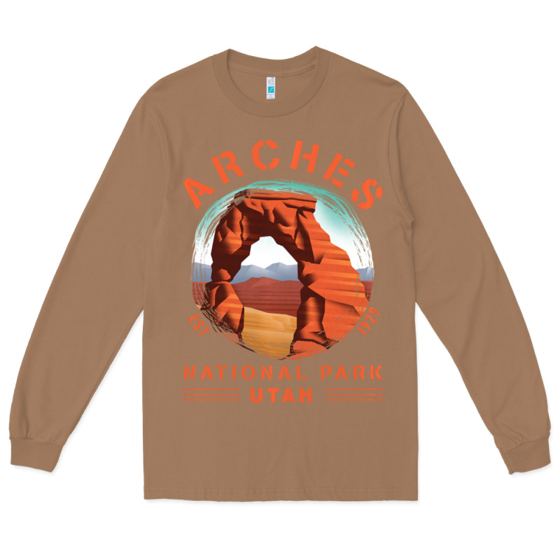 Cool Arches National Park Utah Long Sleeve Tee by minhPixels | Teevron