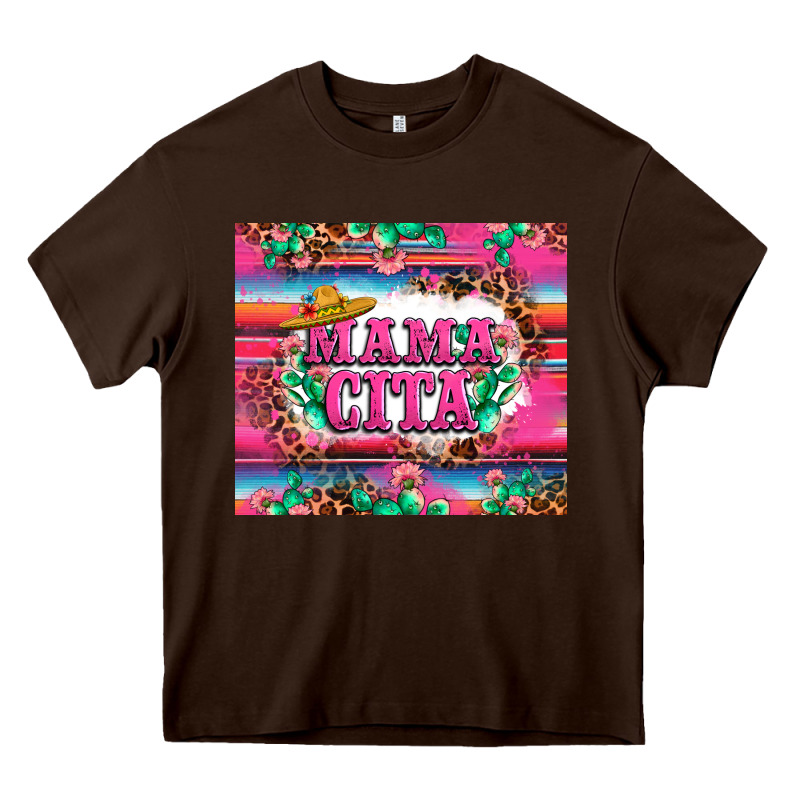 Mama Cita Cactus Serape Heavy Core Tee by LillyAllenDesigns | Teevron