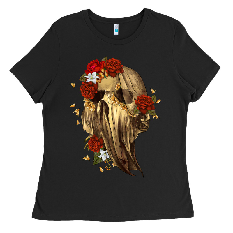 Ghost Skeleton Ladies Tee by RanaPortraitStore | Teevron