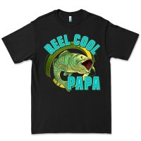Black reel cool papa Premium Tee - Jasminsmagicworld
