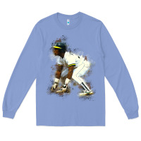 Colony Blue Rickey Henderson Long Sleeve Tee - minhPixels