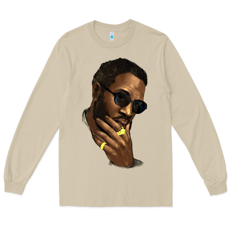 Black Man Long Sleeve Tee by HowdyJamesFarm | Teevron