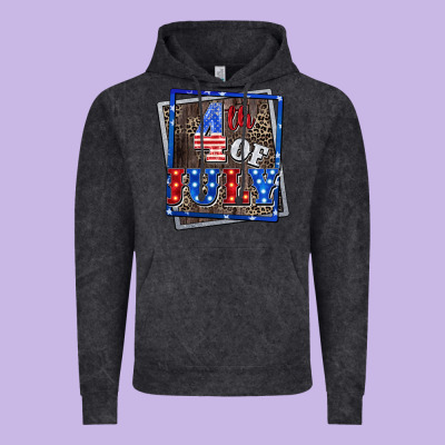 4th Of July Vintage Hoodie Designed By Cowgirlartshop
