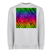 Colorful Zebra Seamless Pattern Heavyweight Sweatshirt | Teevron