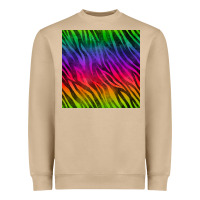Mushroom colorful zebra seamless pattern Heavyweight Sweatshirt - BundleAndBundleShop