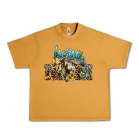 Peanut Butter Horse Mom Urban Heavy Tee - HowdyJamesFarm