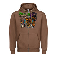 Chestnut spooky Zipper Hoodie - SublimationCraftShop