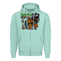 Seafoam spooky Zipper Hoodie - SublimationCraftShop