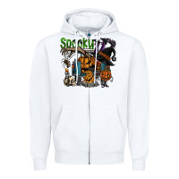 Spooky Zipper Hoodie | Teevron