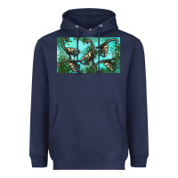 Navy brachiosaurus  sippy cup Heavyweight Hoodie - Artiststas