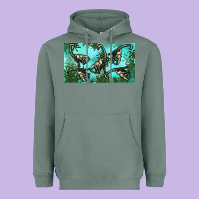 Brachiosaurus  Sippy Cup Heavyweight Hoodie Designed By Artiststas