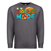 Charcoal Heather vacay mode Premium Sweatshirt - Artiststas