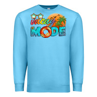 Ocean Blue vacay mode Premium Sweatshirt - Artiststas