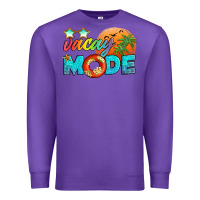 Purple vacay mode Premium Sweatshirt - Artiststas
