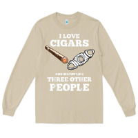 Mushroom Funny Cigar Accessories Gift Set Cigar Lover Smokers Party Long Sleeve Tee - minhPixels