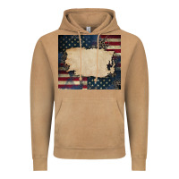 Vintage Camel American flag add your text Vintage Hoodie - CowGirlArtShop
