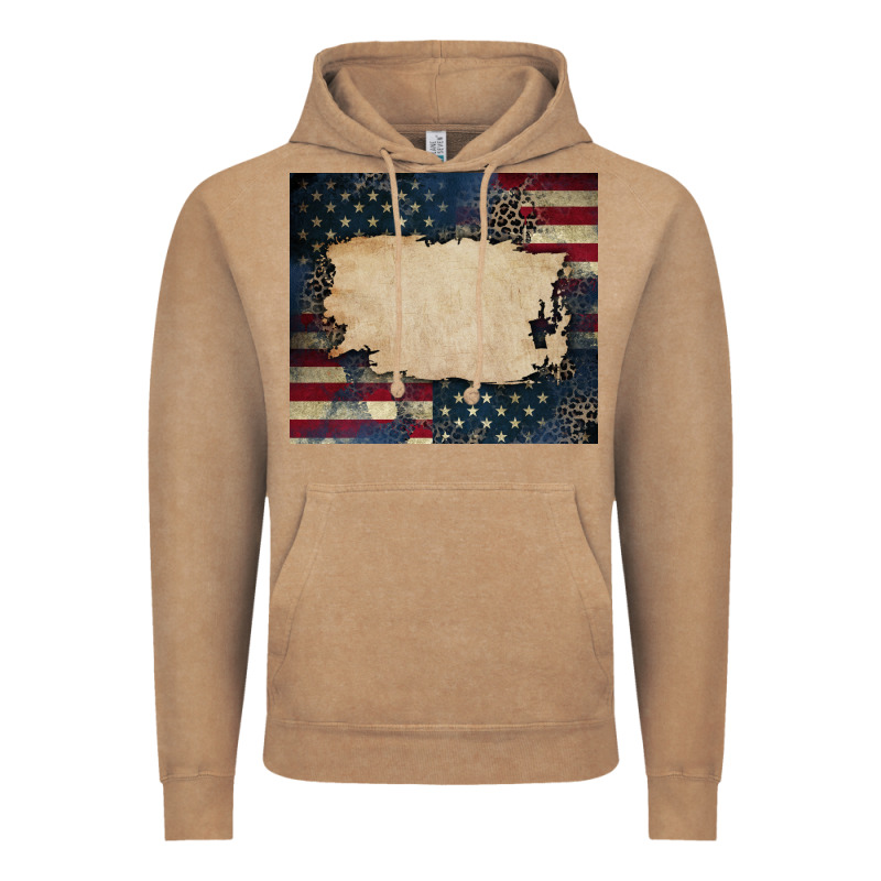 American Flag Add Your Text Vintage Hoodie by CowGirlArtShop | Teevron