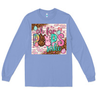 Colony Blue Oh for peeps sake tumbler Easter Day Long Sleeve Tee - HowdyJamesFarm